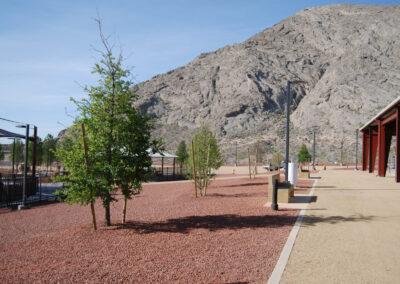 mountainside park landscaping for horse riding park in las vegas nevada