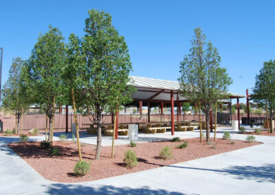 picnic area at Lone Mountain Equestrian Park