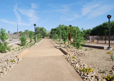 new park walkway landscaping services kiel ranch park noth las vegas