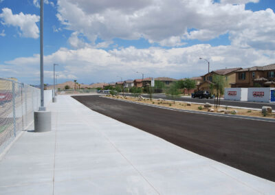 Landscape Construction for new schools and school grounds in las vegas