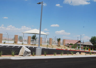 school landscaping shrubs and turf in las vegas Blackhurst chartan elementary