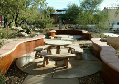 college of southern Nevada outdoor area landscaping