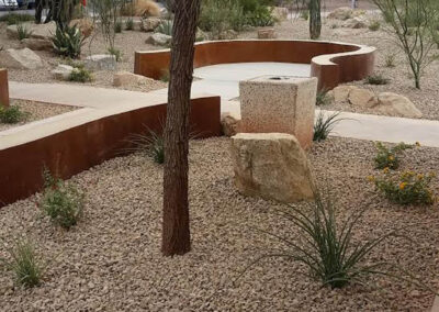 college of southern Nevada botanical garden installation