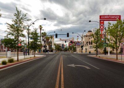 Fremont east district las vegas Nevada black canyon construction road renovations