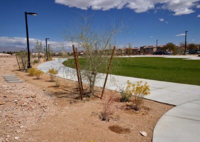 Walking Path at Echo Park Trail Las Vegas