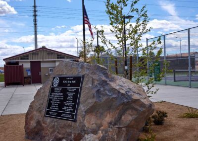 Echo Trail Park Sign Las Vegas Nevada