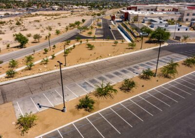 SECTA High School Parking Lots from Above